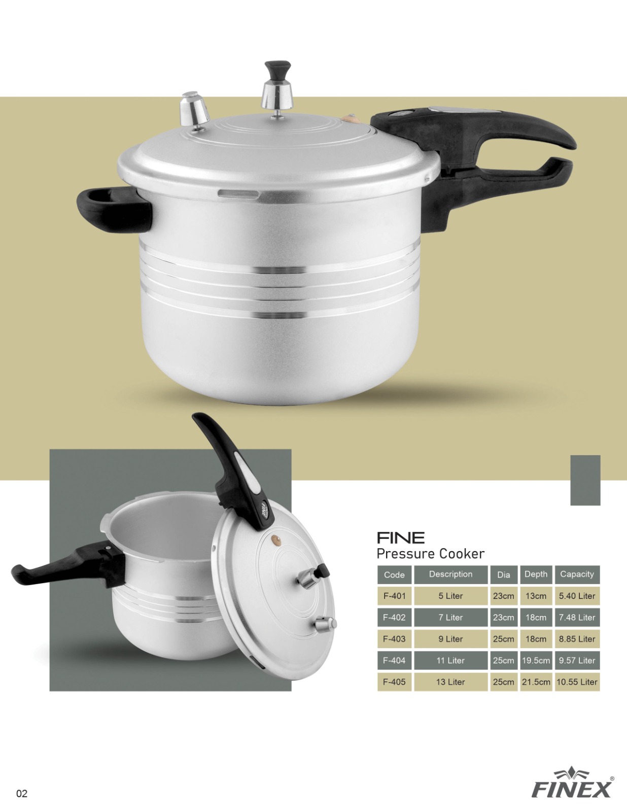 Aluminum Pressure Cookers
